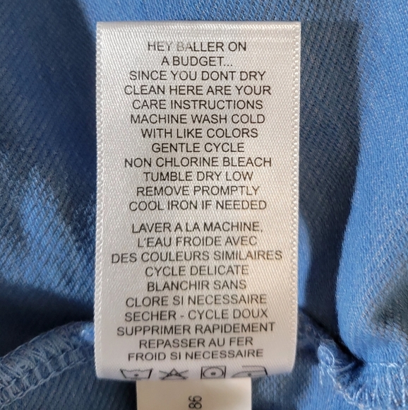 Travis Mathew Mens Golf Polo Light Blue Medium The River Club - Picture 4 of 9